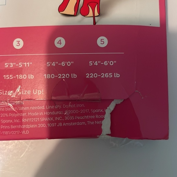 Assets By Spanx Shaping Sheers in Black Size 5 (Plus Sized) New in Package - Picture 12 of 14